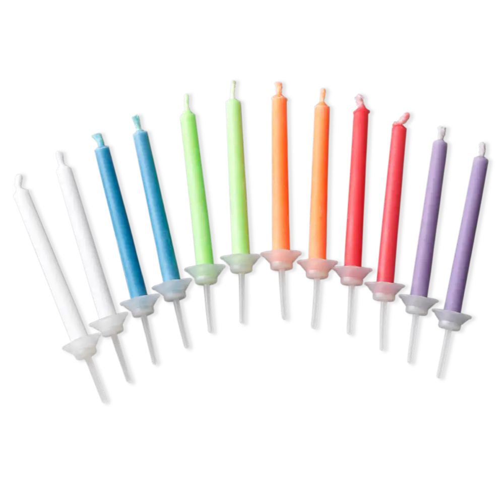 Assorted Party Candles (12CT) at Nothing Bundt Cakes