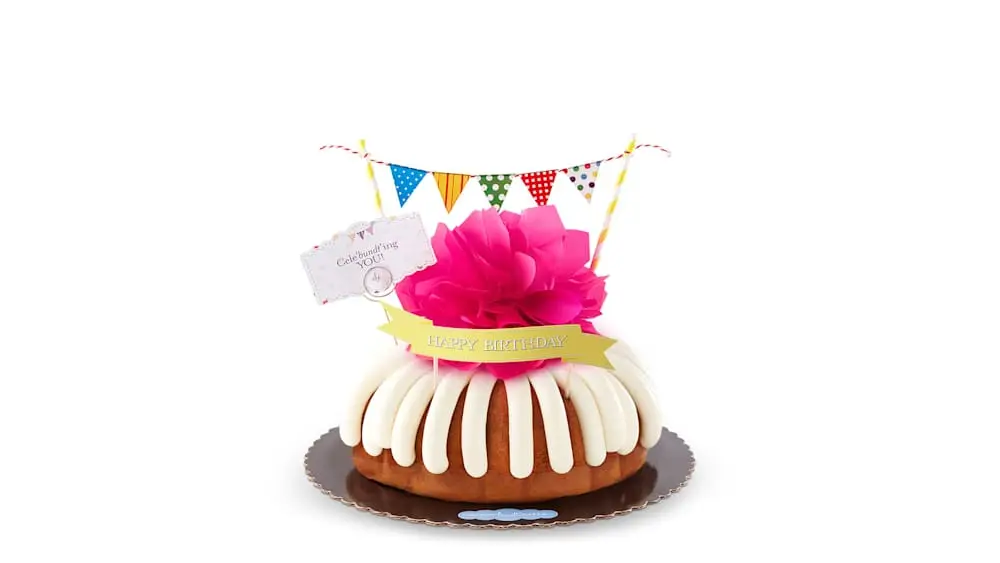 Cele'bundt'ing You Big Decorated Bundt at Nothing Bundt Cakes