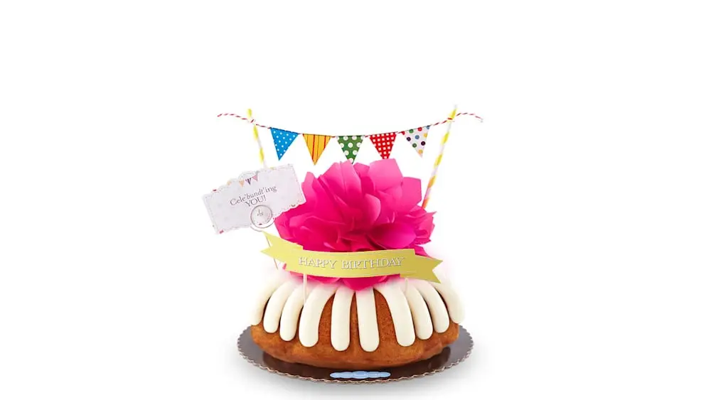 Cele’bundt’ing You Decorated Bundt at Nothing Bundt Cakes