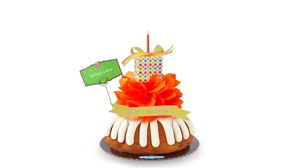 Delicious Wishes Decorated Bundt at Nothing Bundt Cakes