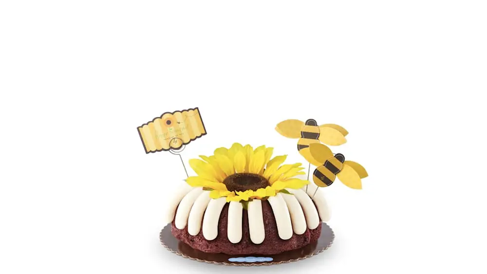 Flour Bouquet Decorated Bundt at Nothing Bundt Cakes