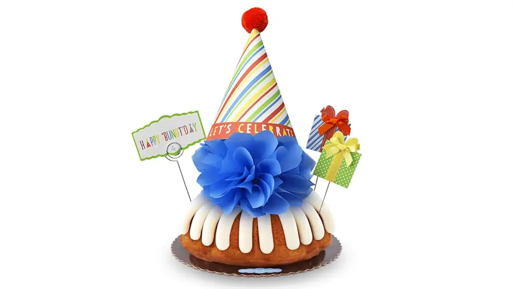 Happy Bundt’day Decorated Bundt at Nothing Bundt Cakes