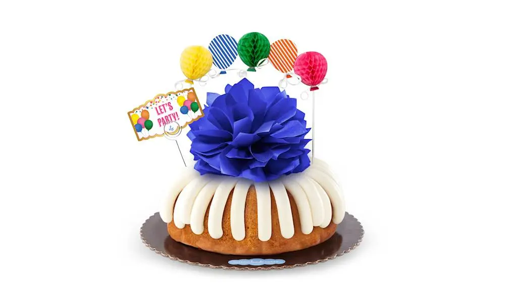 Let's Party Big Decorated Bundt at Nothing Bundt Cakes
