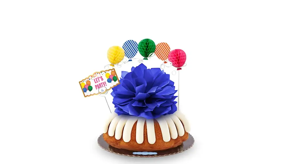 Let's Party Decorated Bundt at Nothing Bundt Cakes