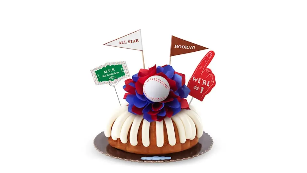 MVP – Baseball Big Decorated Bundt at Nothing Bundt Cakes