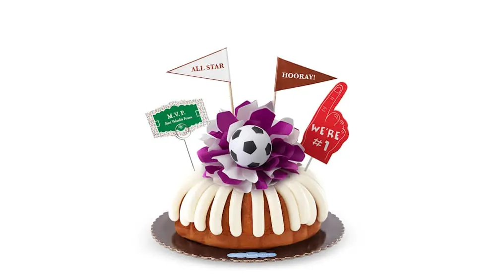 MVP – Soccer Big Decorated Bundt at Nothing Bundt Cakes