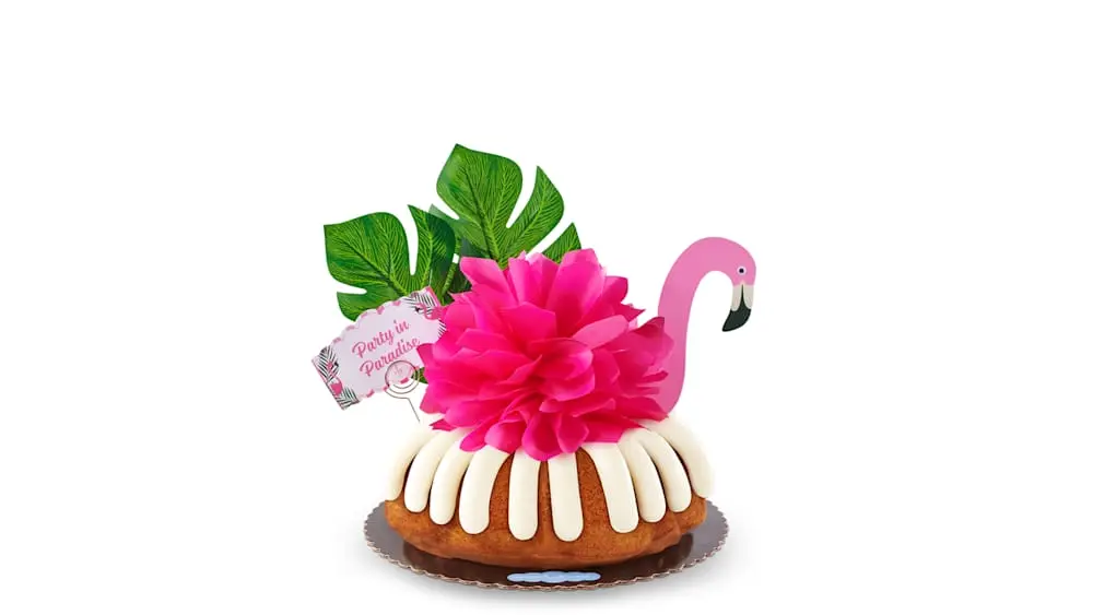 Party in Paradise Decorated Bundt at Nothing Bundt Cakes
