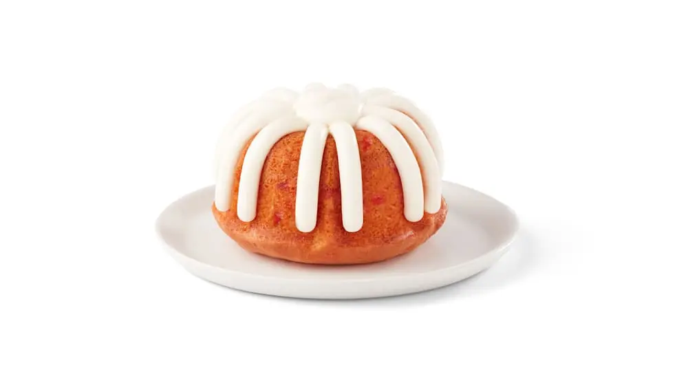 Strawberries & Cream Bundtlet at Nothing Bundt Cakes