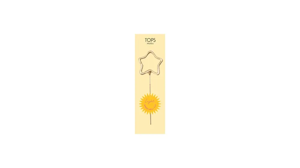 TOPS Malibu "Star" Sparkler Candle at Nothing Bundt Cakes