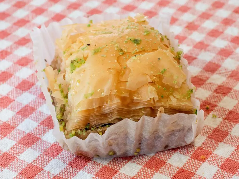Baklava at Ohlone Deli