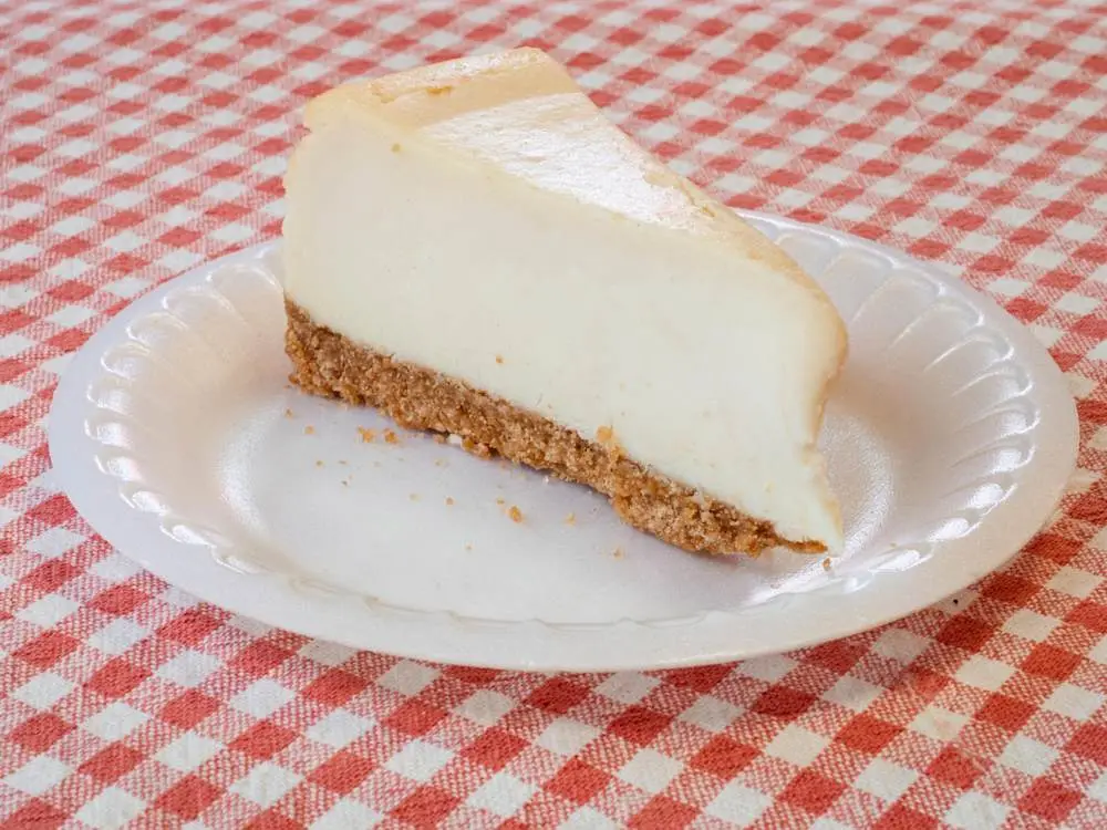 Cheesecake at Ohlone Deli