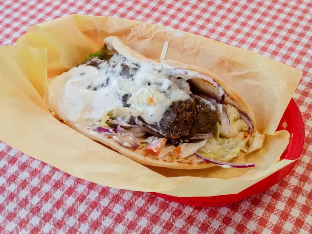 Gyro at Ohlone Deli