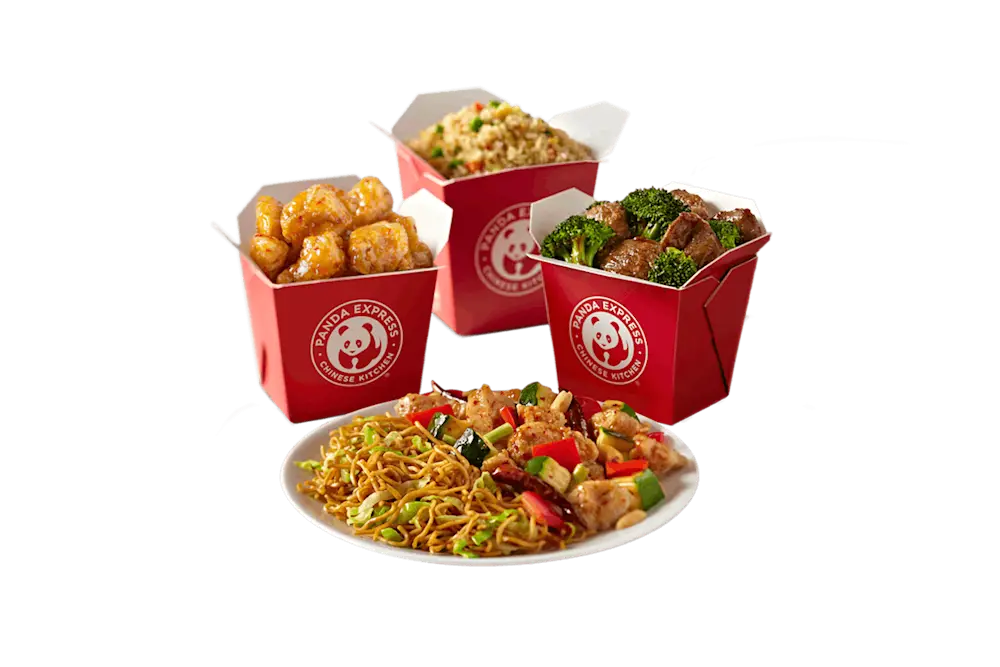 Family Meal at Panda Express