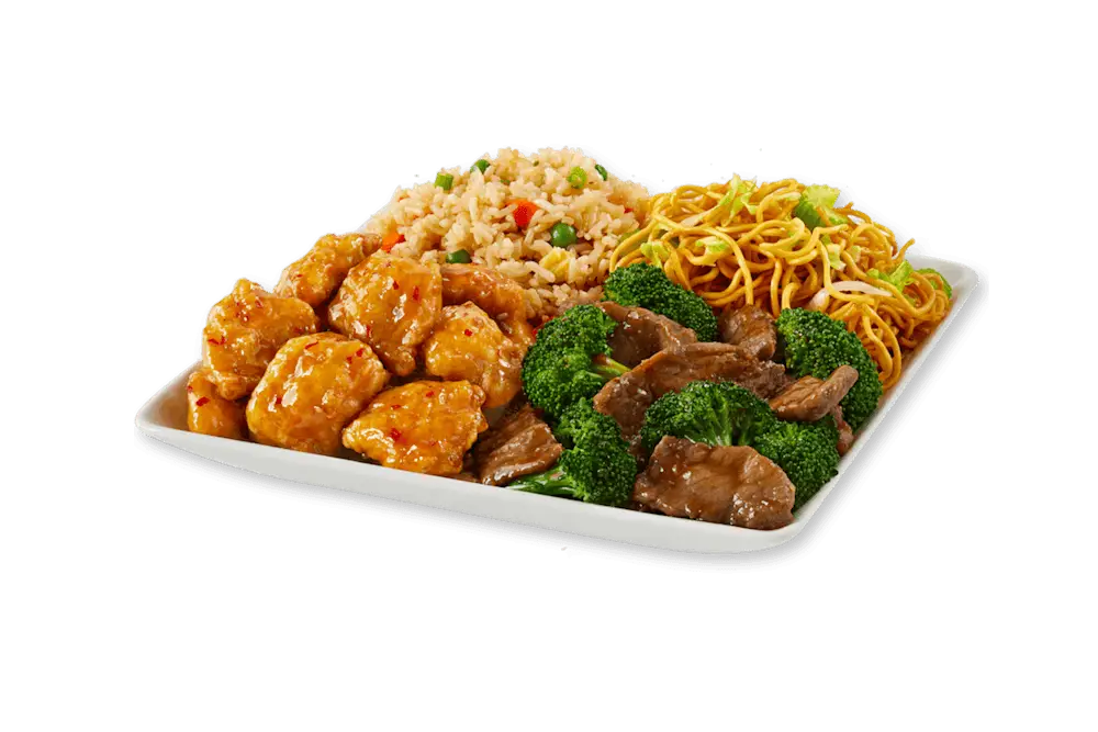 Plate at Panda Express