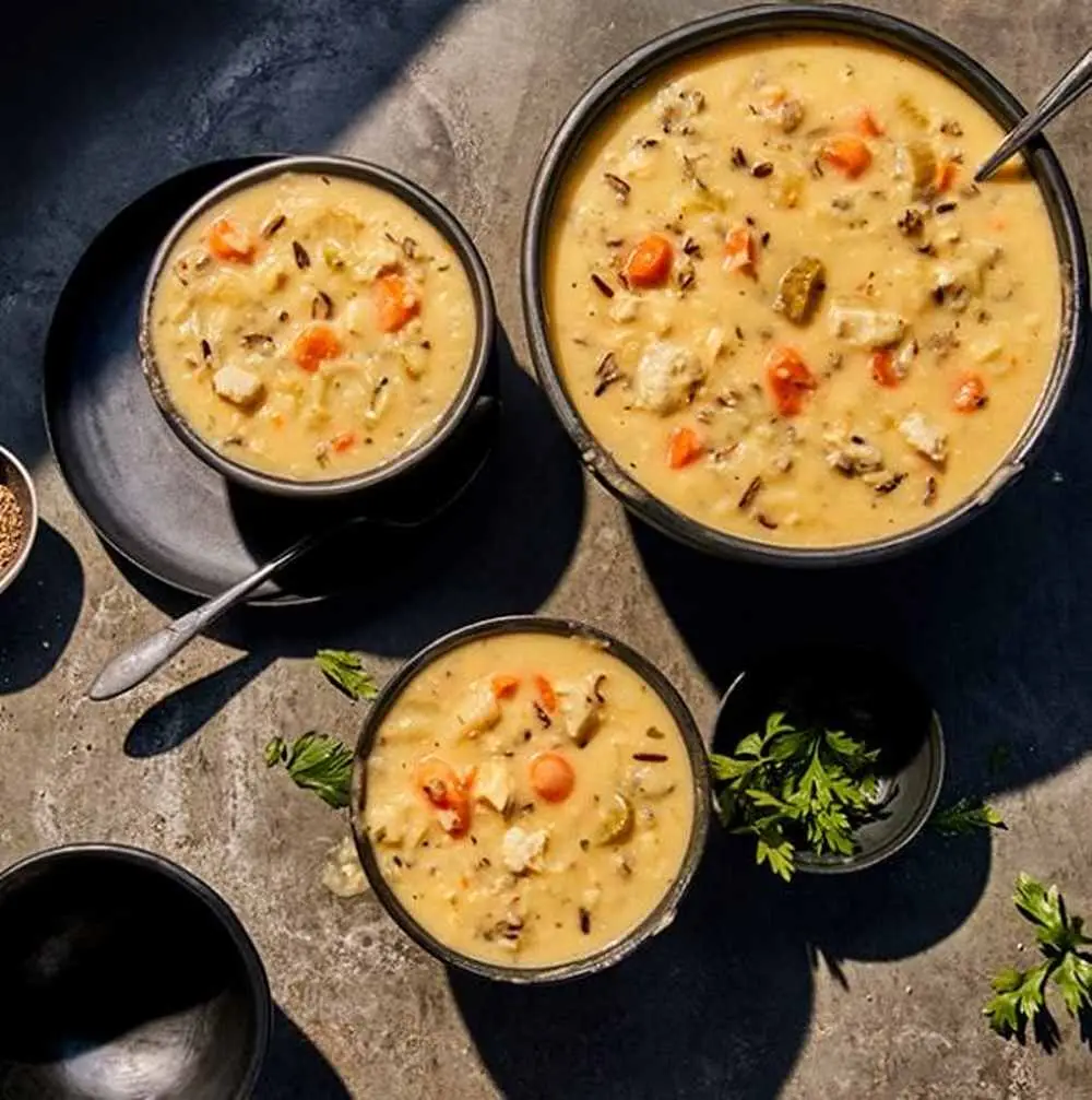 Cream of Chicken & Wild Rice Soup - Group at Panera Bread