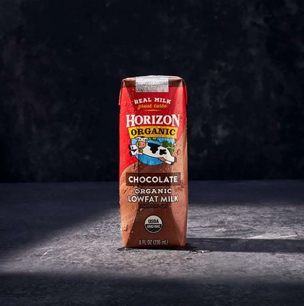 Horizon Reduced Fat Organic Chocolate Milk at Panera Bread