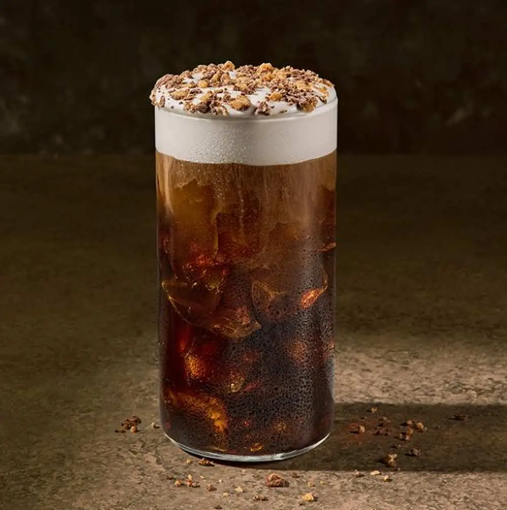 NEW Hazelnut Mocha Iced Coffee at Panera Bread