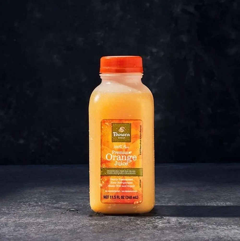 Orange Juice at Panera Bread