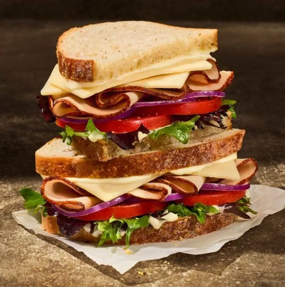 Turkey & Cheddar Sandwich at Panera Bread