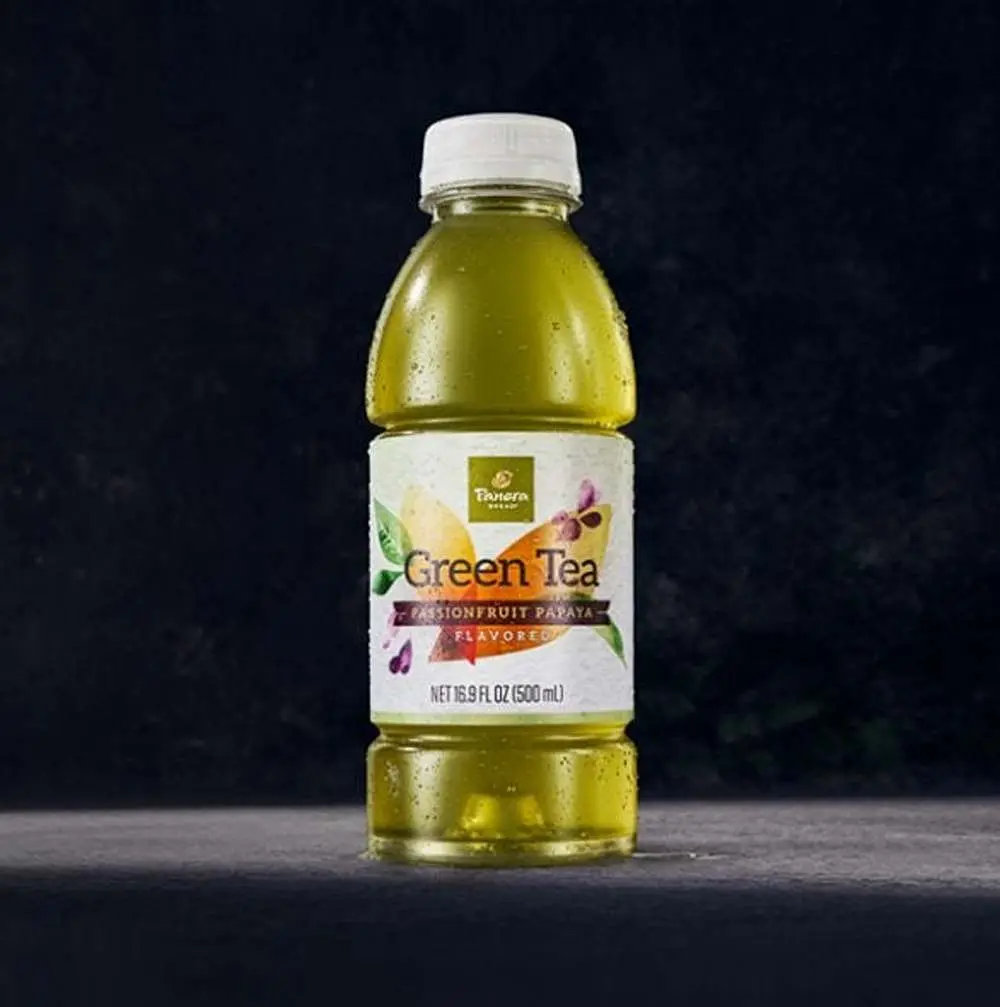 Bottled Passion Fruit Papaya Green Tea at Panera Bread