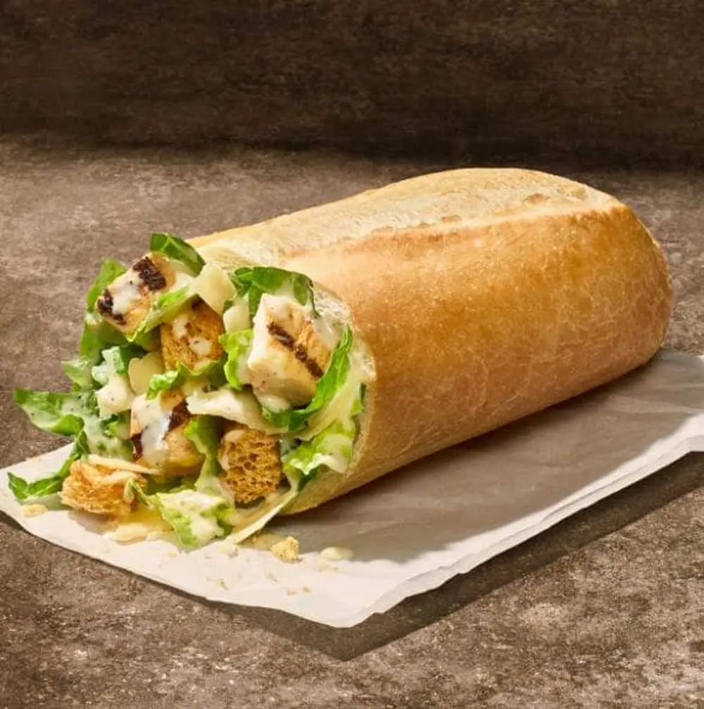 Caesar Salad Stuffer with Chicken at Panera Bread