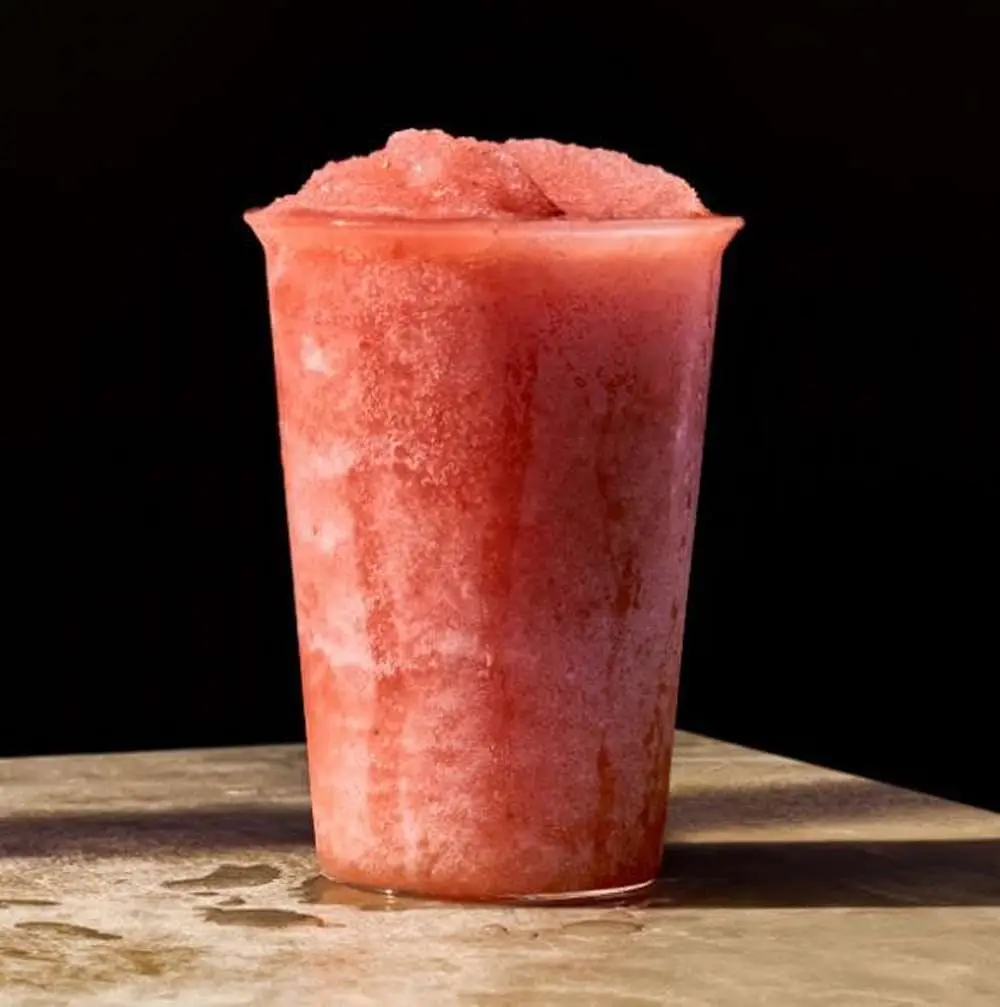 Frozen Strawberry Lemonade at Panera Bread