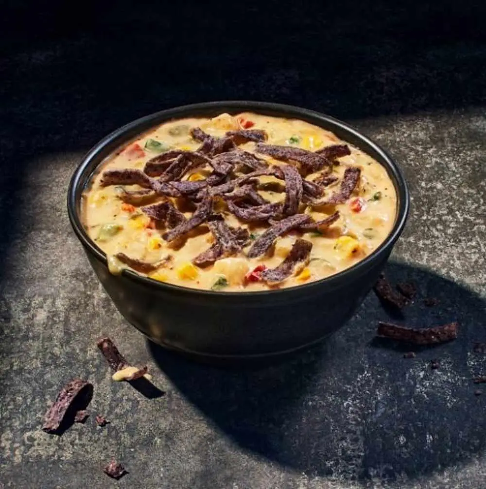 Mexican Street Corn Chowder at Panera Bread