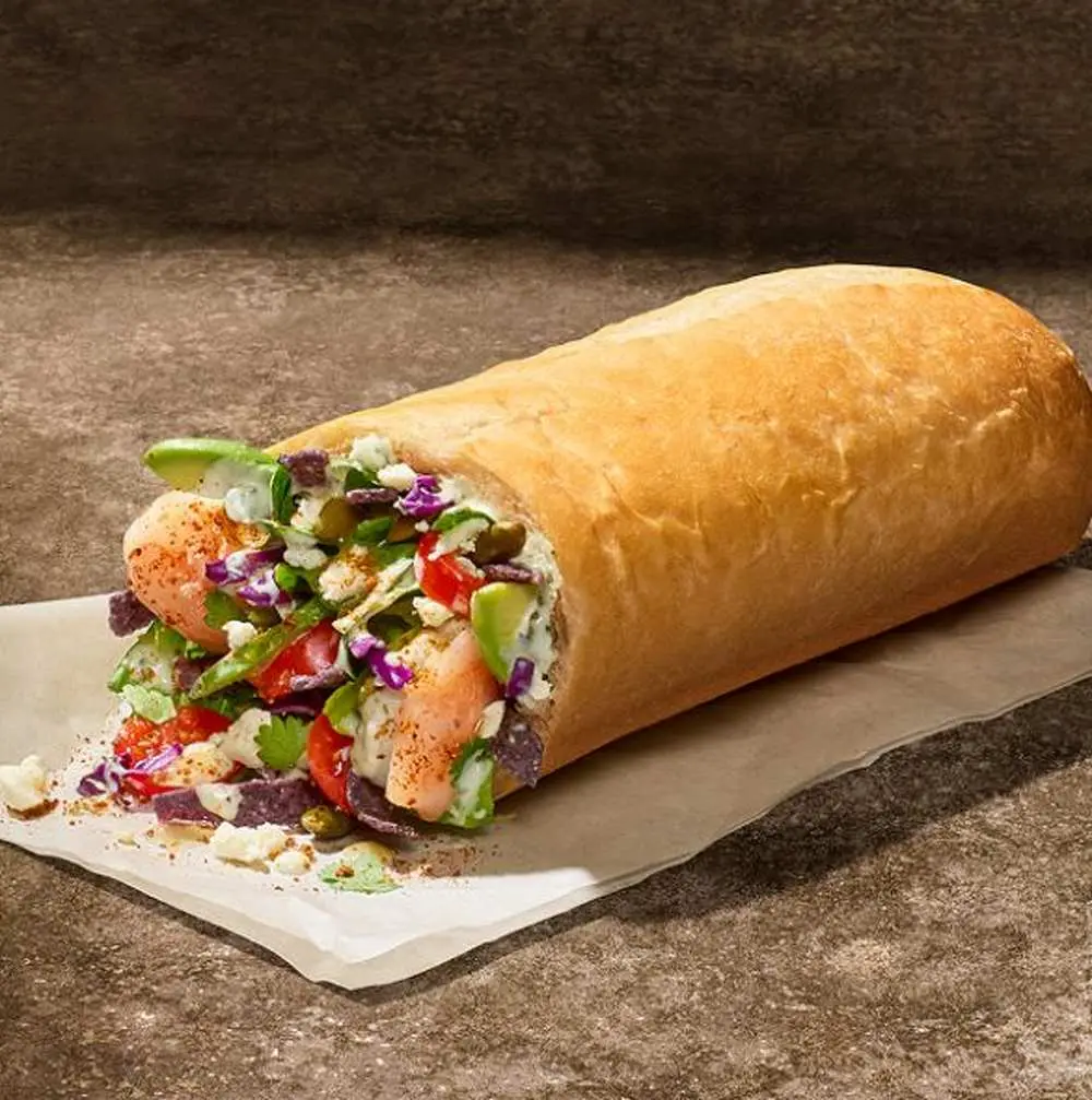 NEW Shrimply Baja Salad Stuffer at Panera Bread