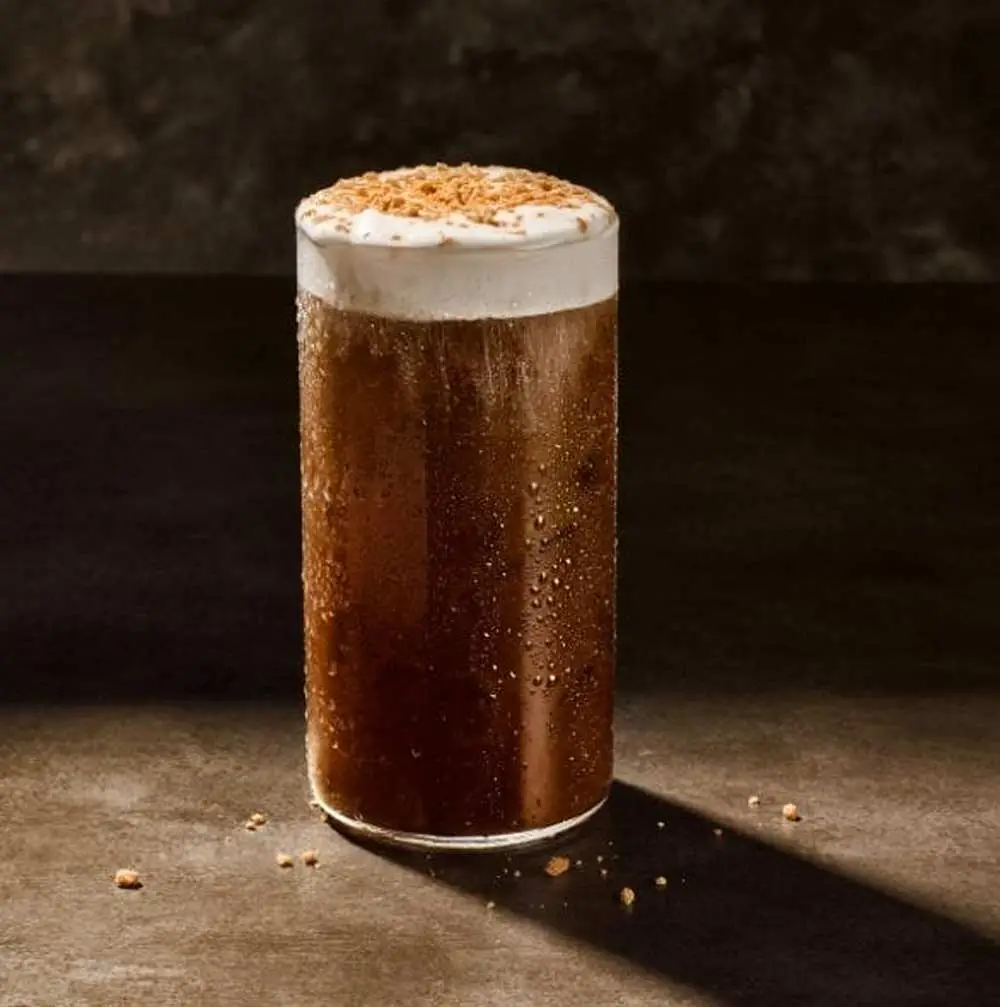 Pumpkin Spice Iced Coffee at Panera Bread