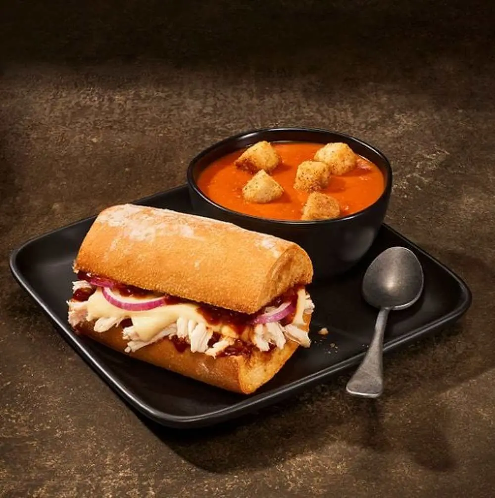 Sandwich and Soup/Mac at Panera Bread