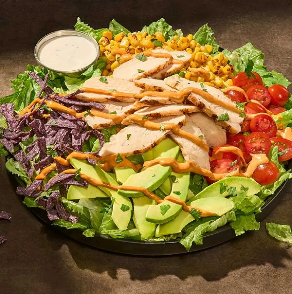 Southwest Chicken Ranch Salad at Panera Bread