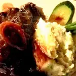 American Kobe Beef Short Rib Slow Oven Braised at Papillon Restaurant