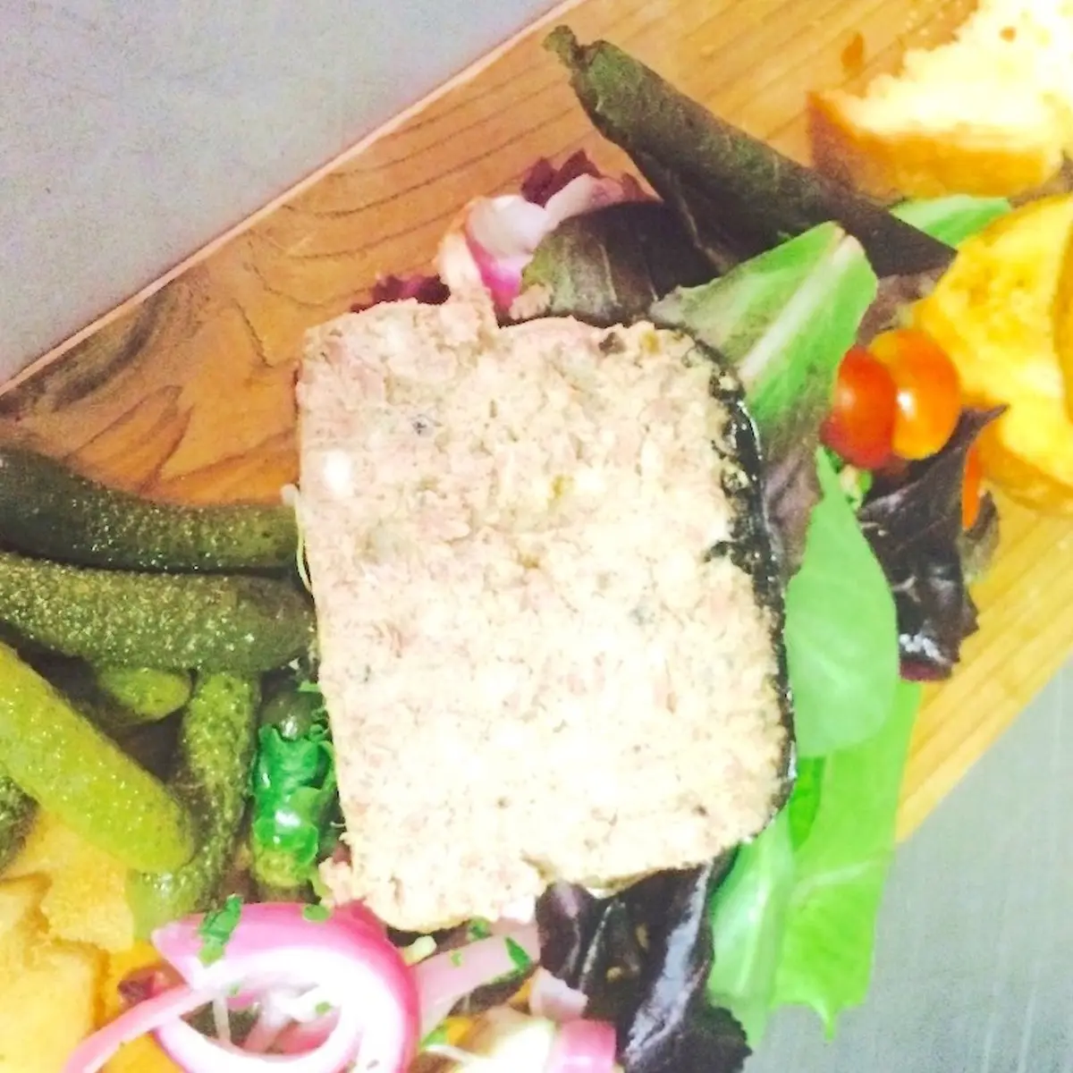 Duck Mousse Pate with Port Wine at Papillon Restaurant