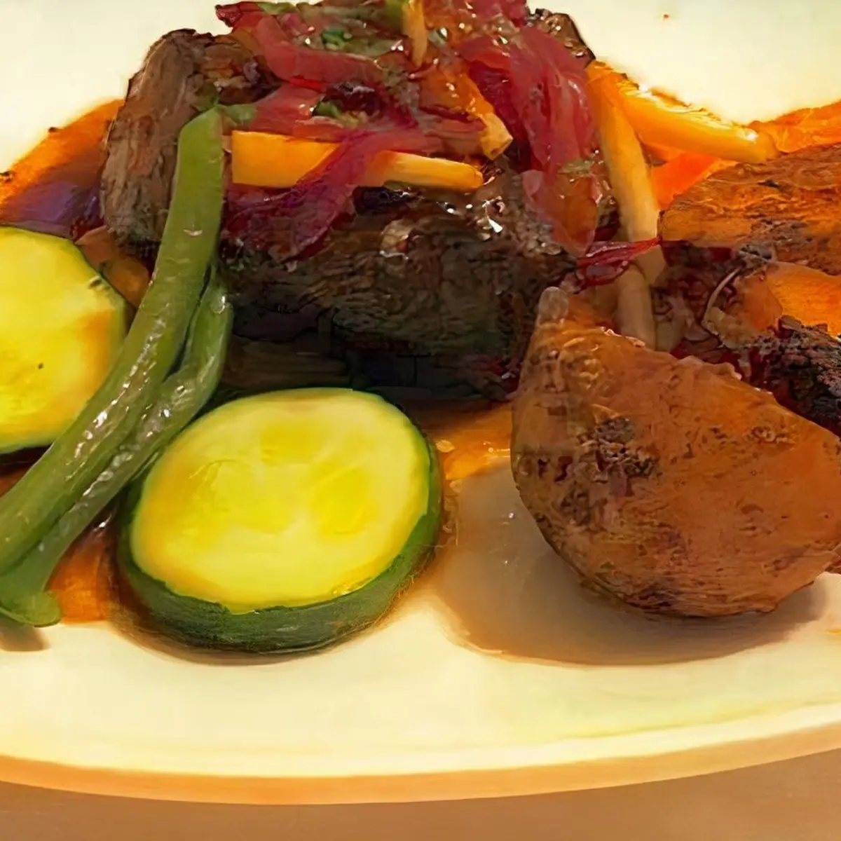 Pork Tenderloin at Papillon Restaurant