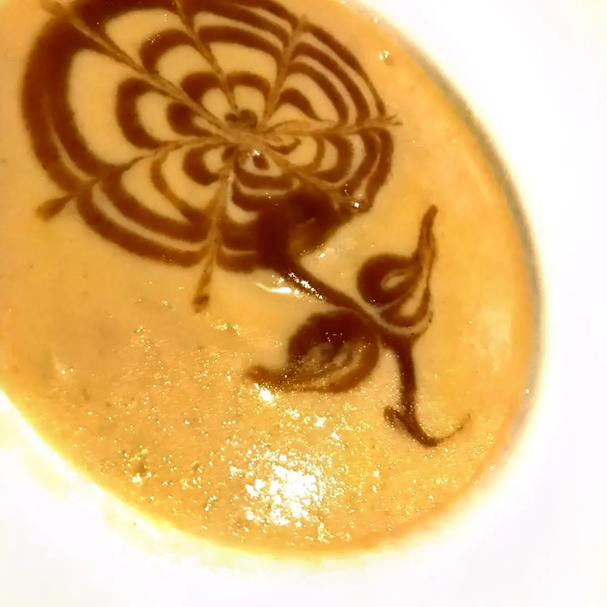 Soup of the day at Papillon Restaurant