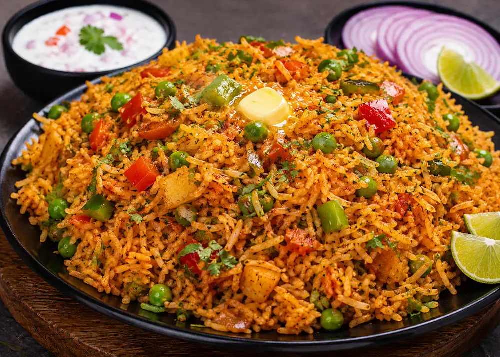 Tawa Pulao at PAV BHAJI HUT