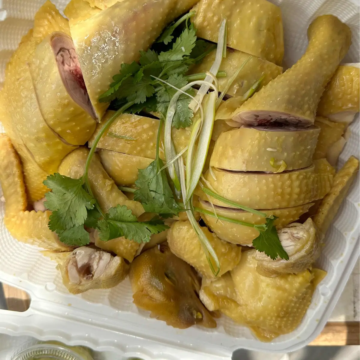 House Special Steamed Chicken / 招牌貴妃雞 at Pearl Bay