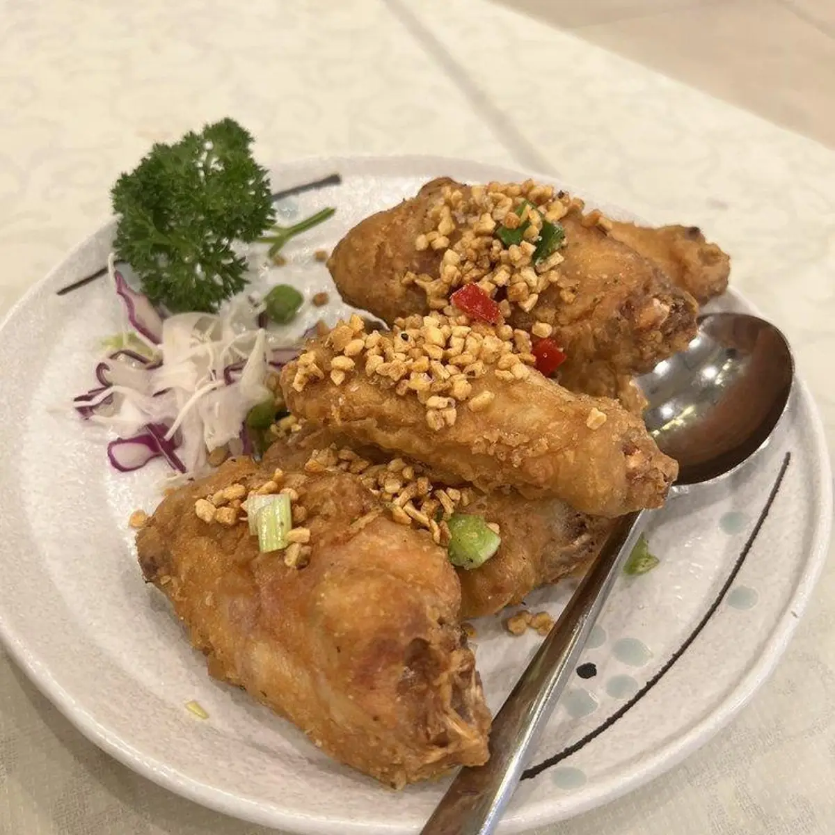 Salt & Pepper Chicken Wings / 椒鹽雞翼 at Pearl Bay
