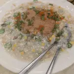 Wok Fried House-Made Egg Tofu with Fish Roe & Crab Meat / 魚子海皇自制玉子萱腐 at Pearl Bay