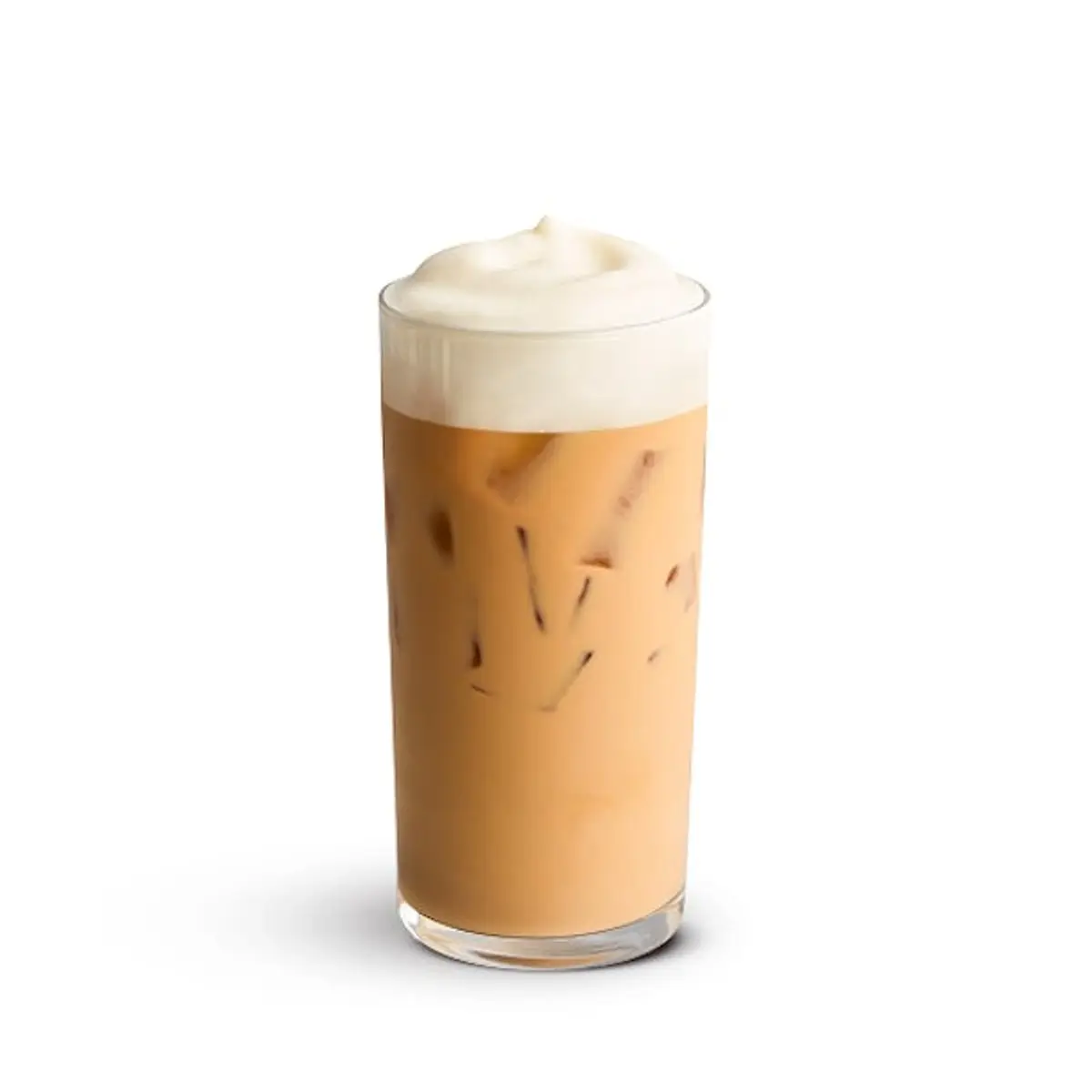 Iced Pumpkin Latte with Vanilla Dream Top at Peet's Coffee