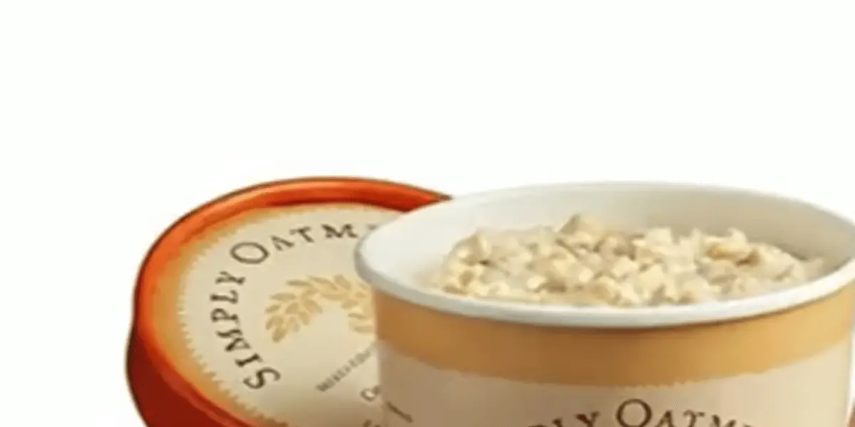 Oatmeal at Peet's Coffee