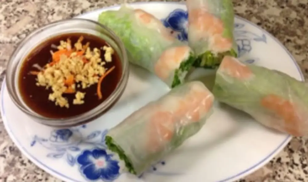 A4. Fresh Shrimp Spring Rolls at Pho 99