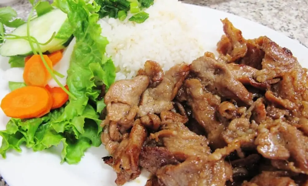 R2. Grilled Pork over Rice Plate at Pho 99