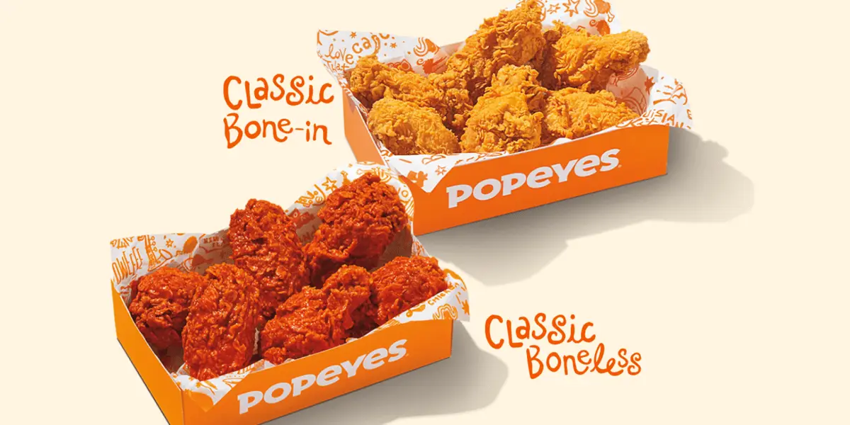 12Pc Mix & Match Wings at Popeyes Louisiana Kitchen
