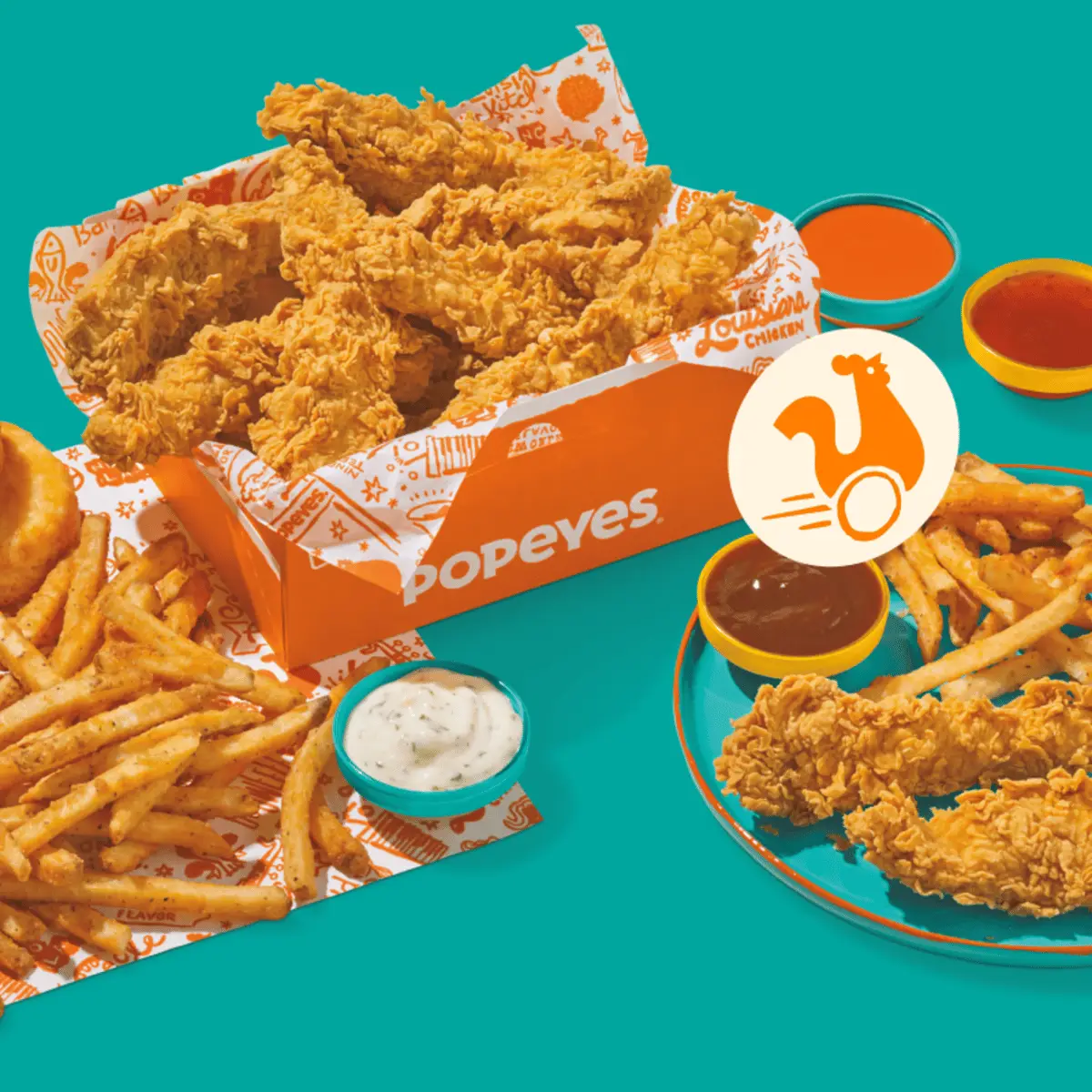 12Pc Tenders Meal Deal for the Krewe at Popeyes Louisiana Kitchen