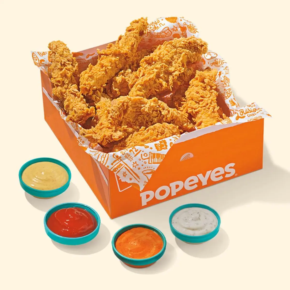 16Pc Handcrafted Tenders at Popeyes Louisiana Kitchen