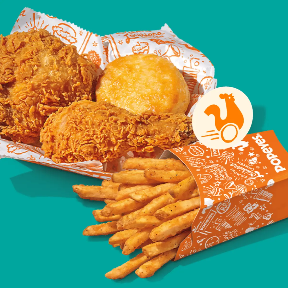 2Pc Signature Chicken Meal Deal at Popeyes Louisiana Kitchen