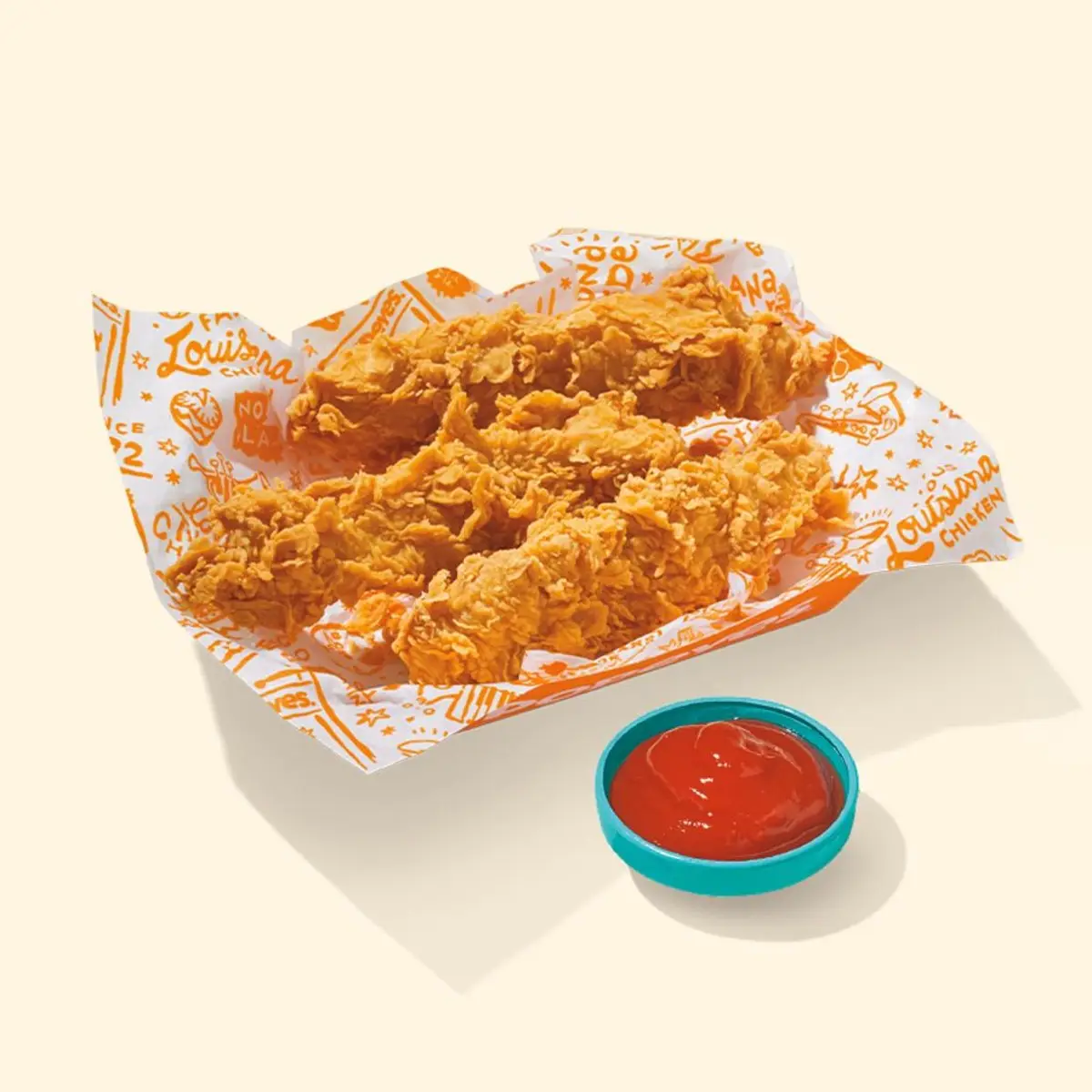 3Pc Handcrafted Tenders at Popeyes Louisiana Kitchen