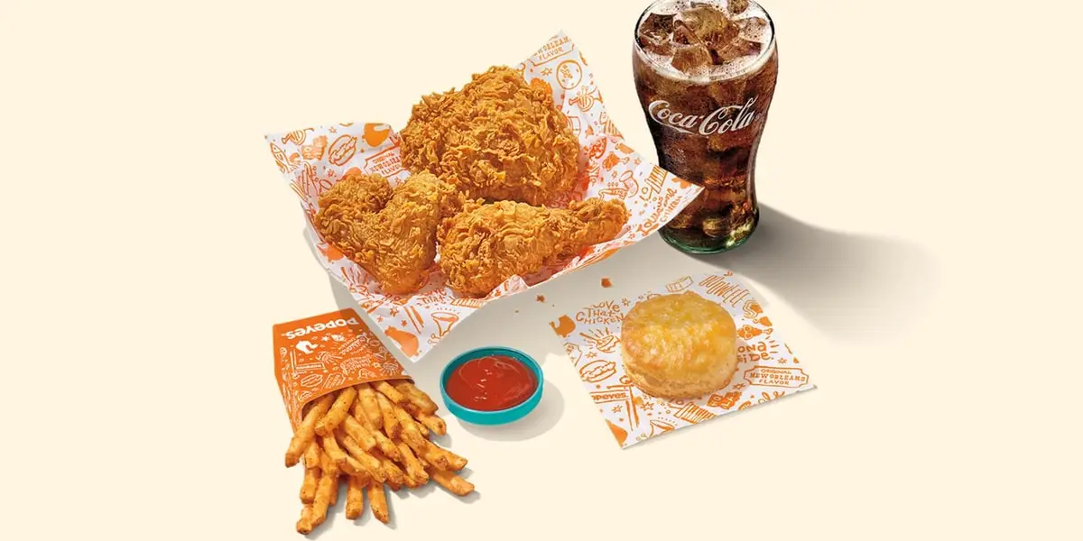 3Pc Signature Chicken Combo at Popeyes Louisiana Kitchen