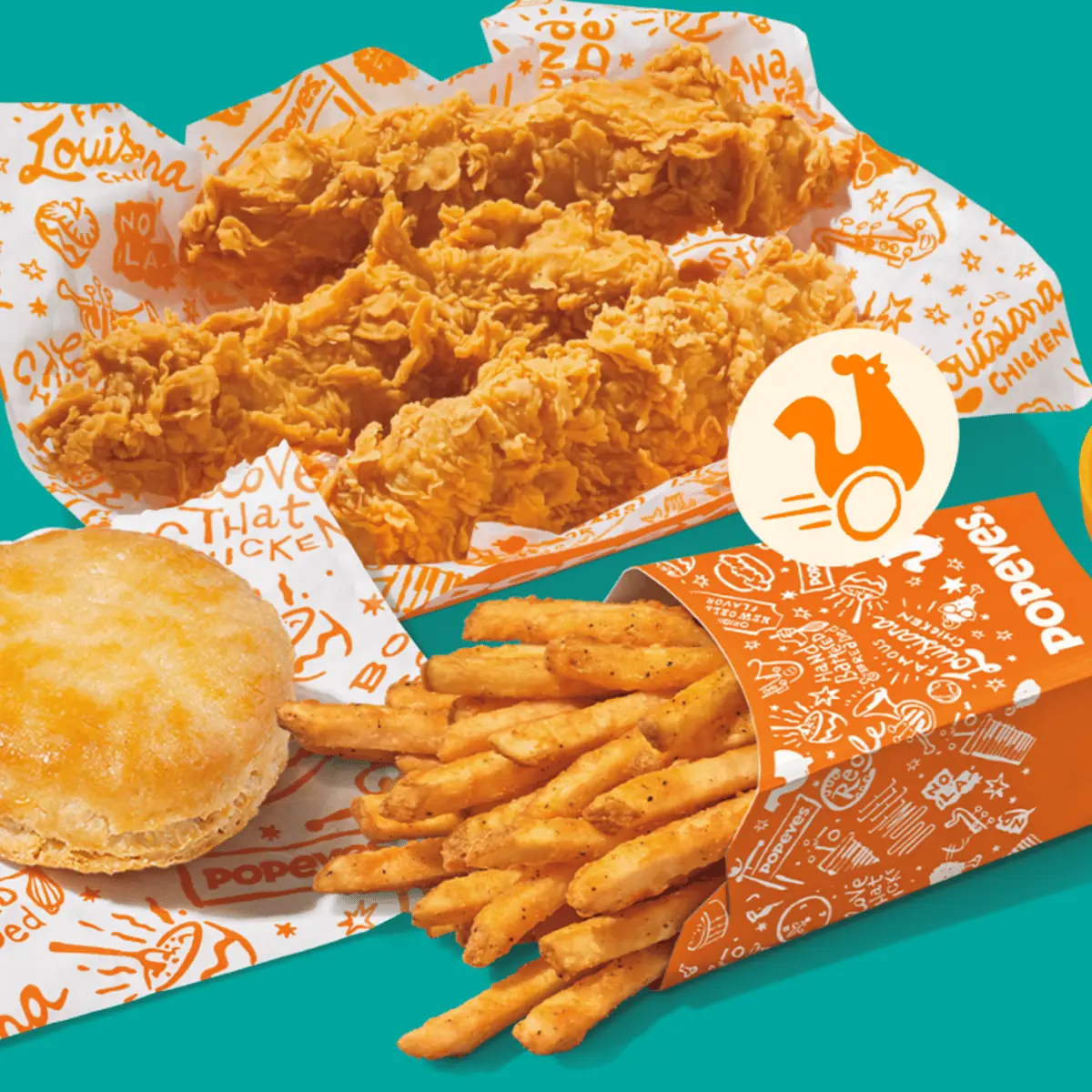 3Pc Tenders Meal Deal at Popeyes Louisiana Kitchen
